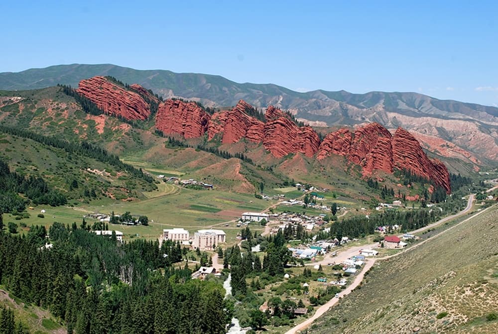 Ущелье ДЖЕТИ-ОГУЗ (Долина семи быков) + Горячий источник 2