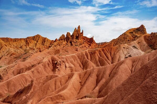 БАРСКАУНСКИЙ водопад + ущелье «СКАЗКА», Джеты-Огуз + церковь и мечеть в Караколе + Горячий Источник 1